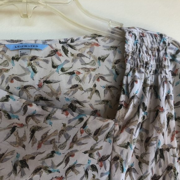 Leifnotes sparrow silk top - Picture 2 of 11